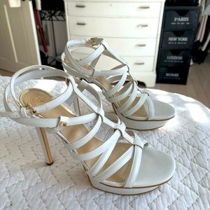 Eleri strappy platform high heels by Guess